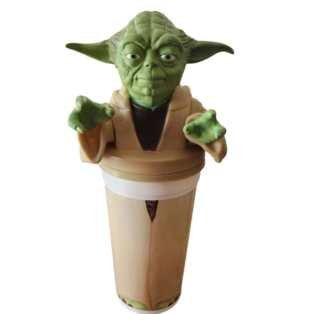 Vintage 1999 Star‎ Wars Episode I Yoda KFC/Taco Bell/ Pizza Hut Promotion Cup